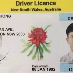 Australian driving license for sale Australia