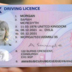 UK driving licence